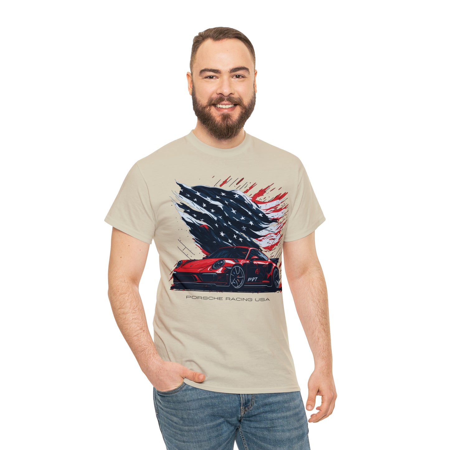 PR USA Unisex Heavy Cotton Tee