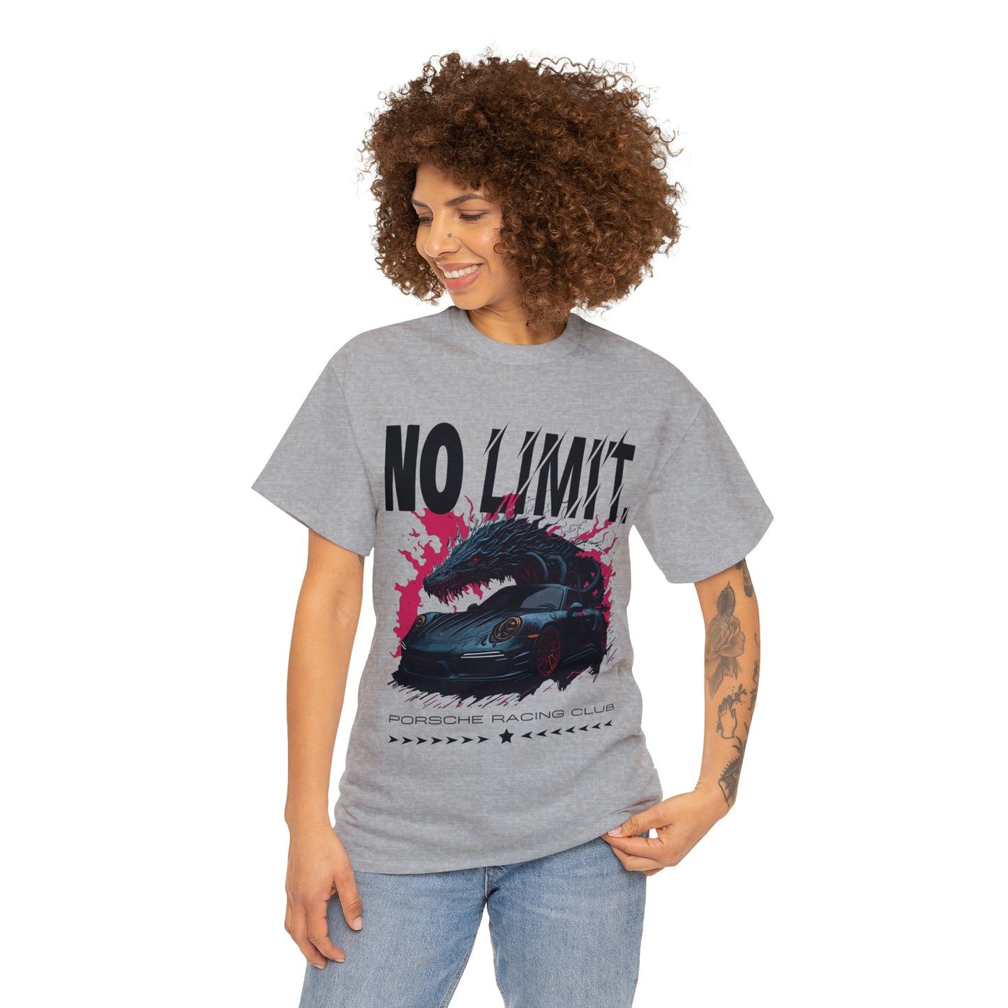 NO LIMIT Unisex Heavy Cotton Tee