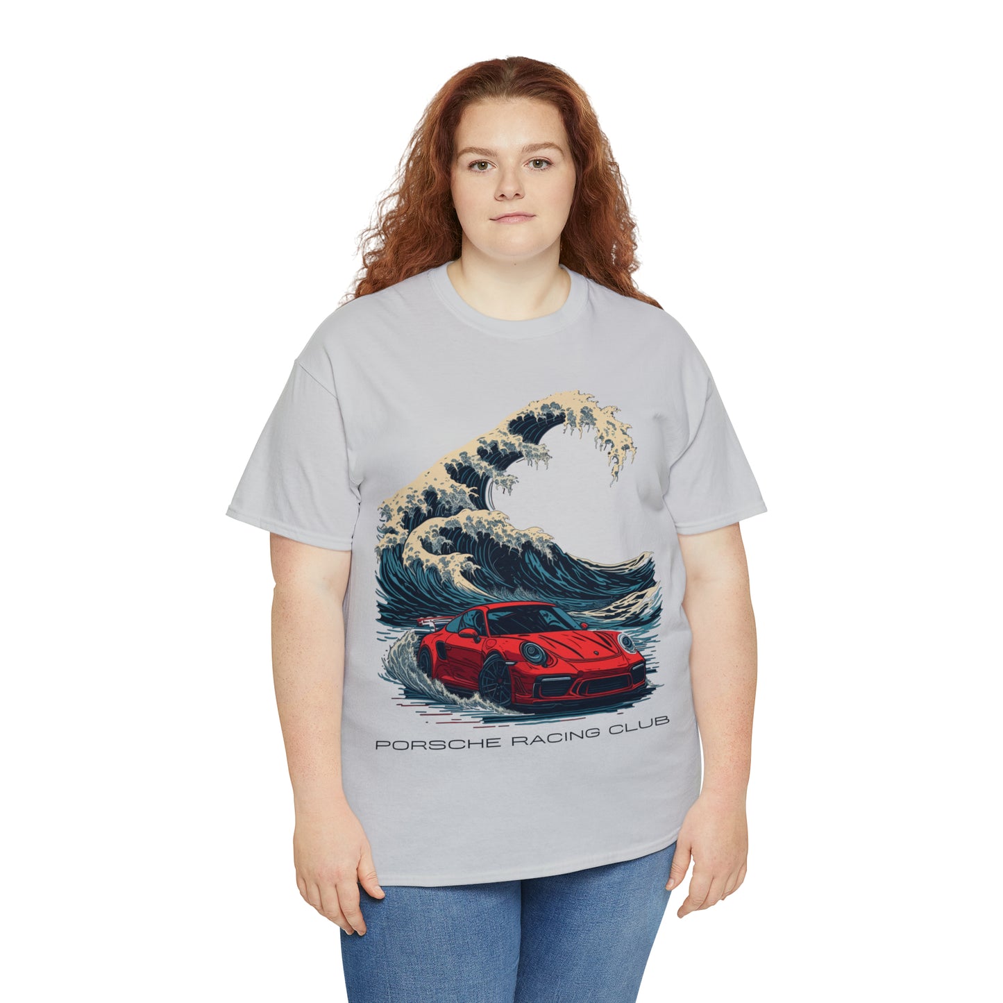 HOKUSAI WAVE Unisex Heavy Cotton Tee