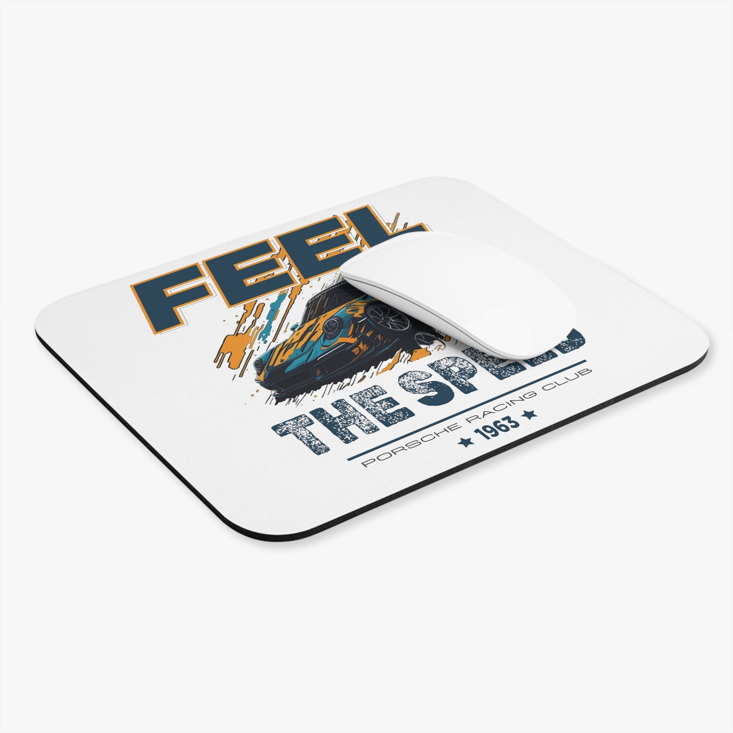 Feel the Speed Mouse Pad