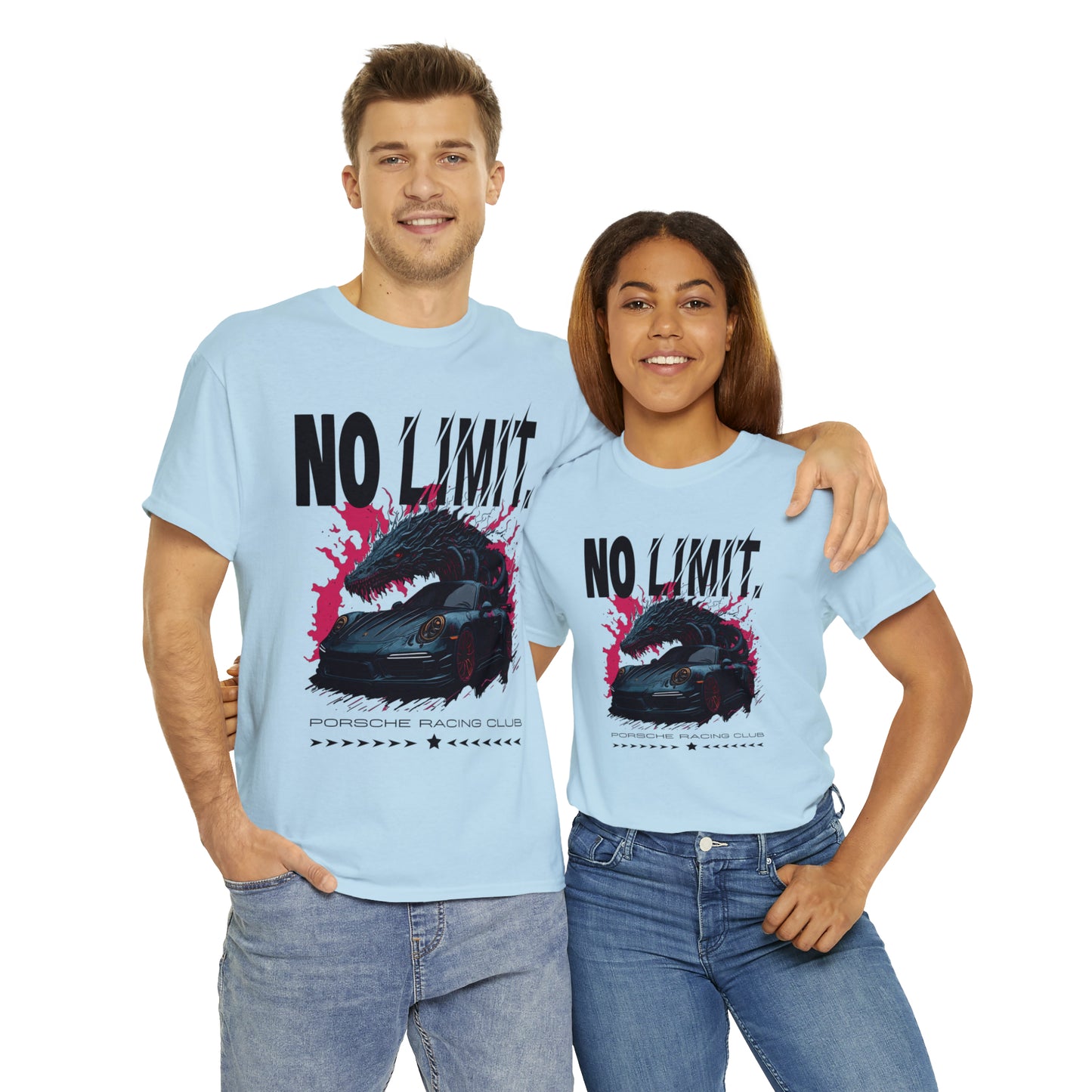 NO LIMIT Unisex Heavy Cotton Tee