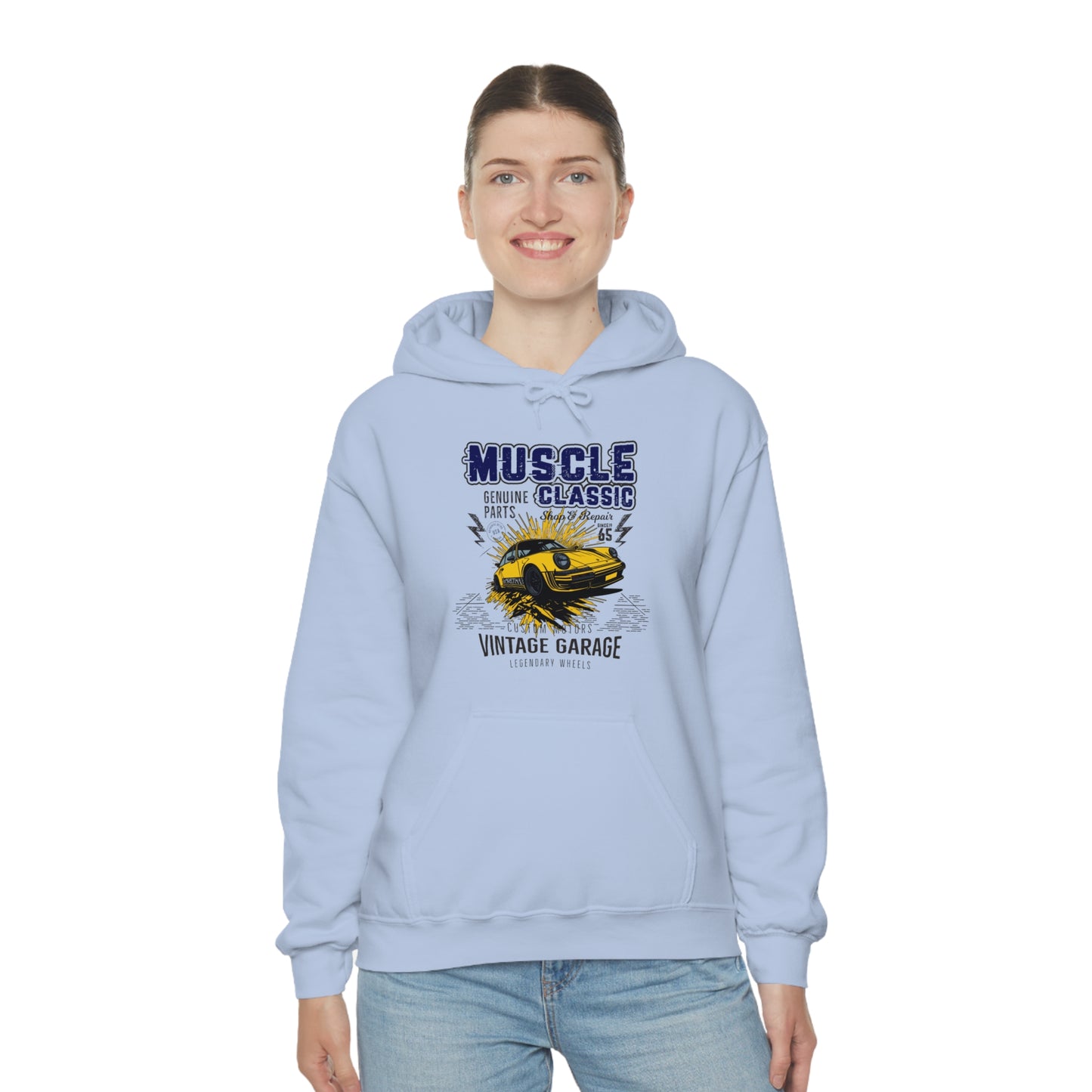 MUSCLE Unisex Heavy Blend™ Hooded Sweatshirt