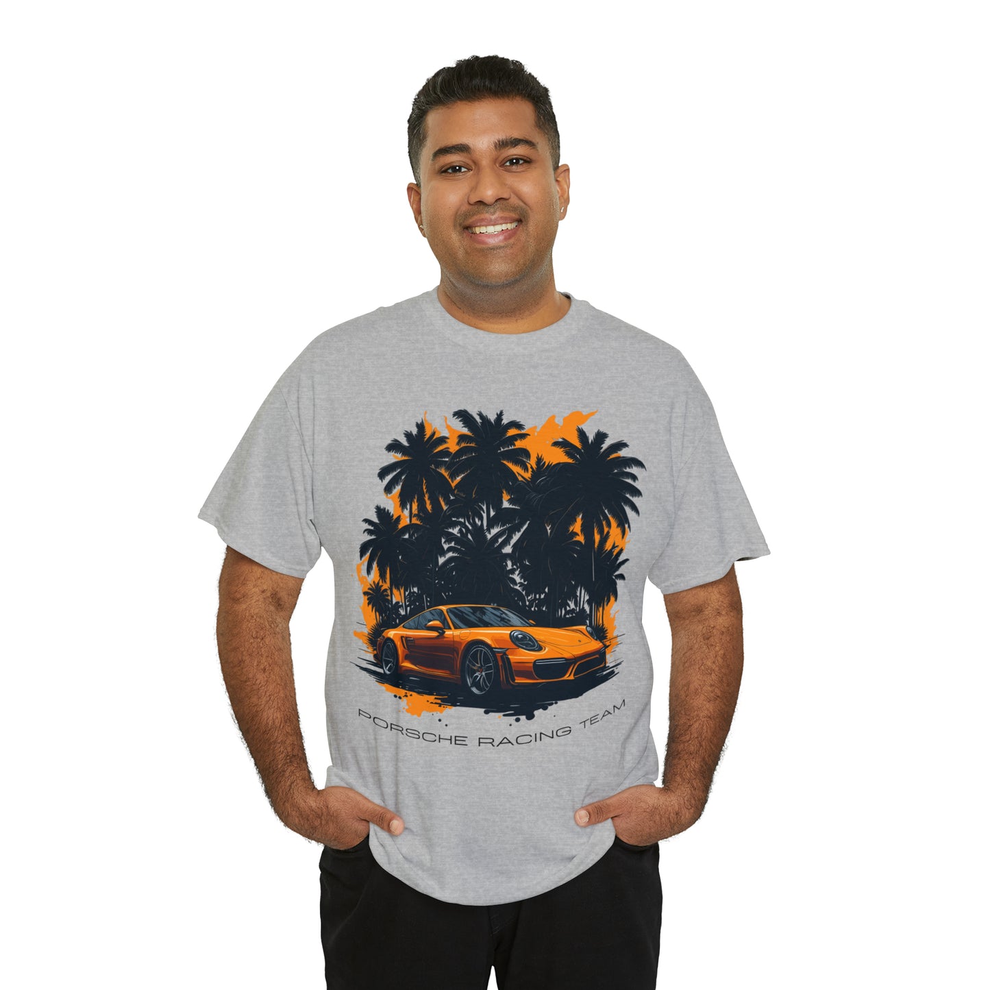 ORANGE PALMS Unisex Heavy Cotton Tee