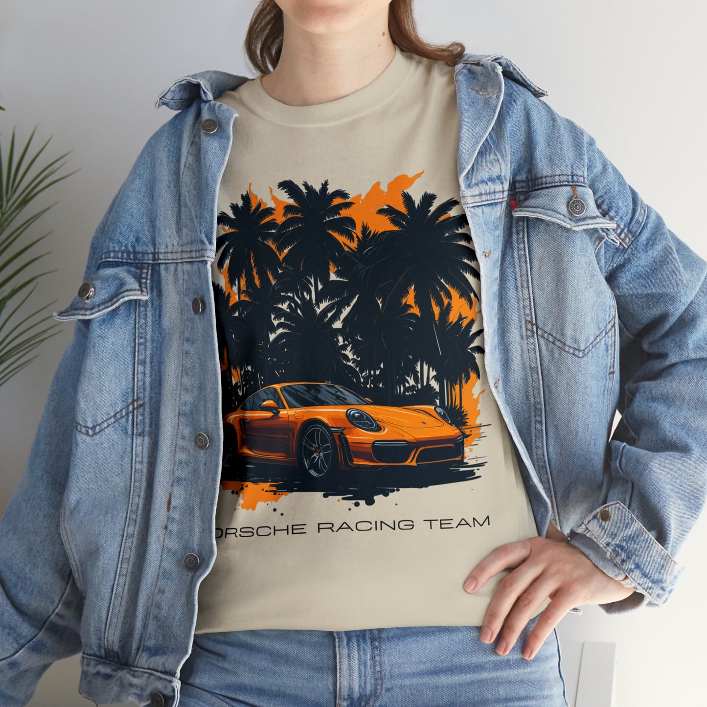 ORANGE PALMS Unisex Heavy Cotton Tee