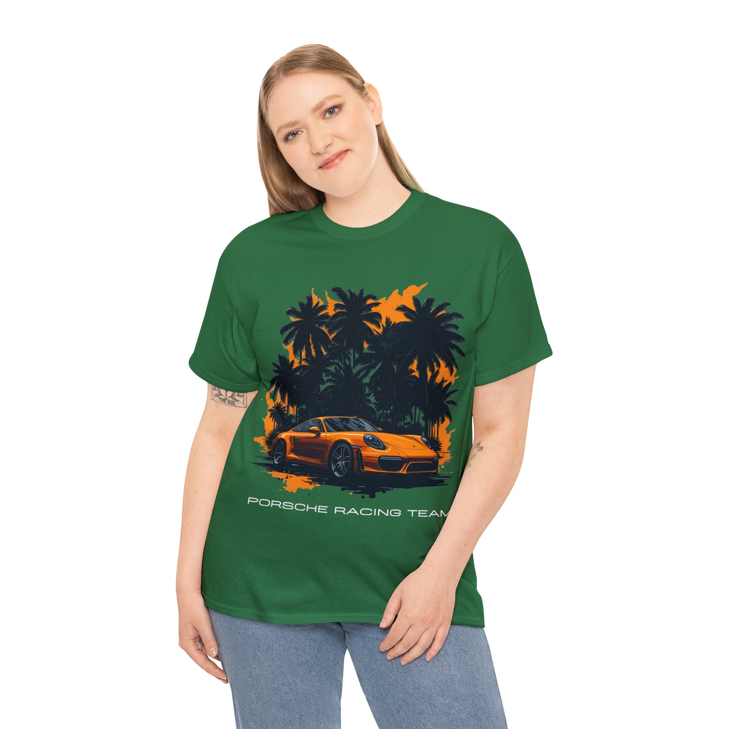 ORANGE PALMS Unisex Heavy Cotton Tee