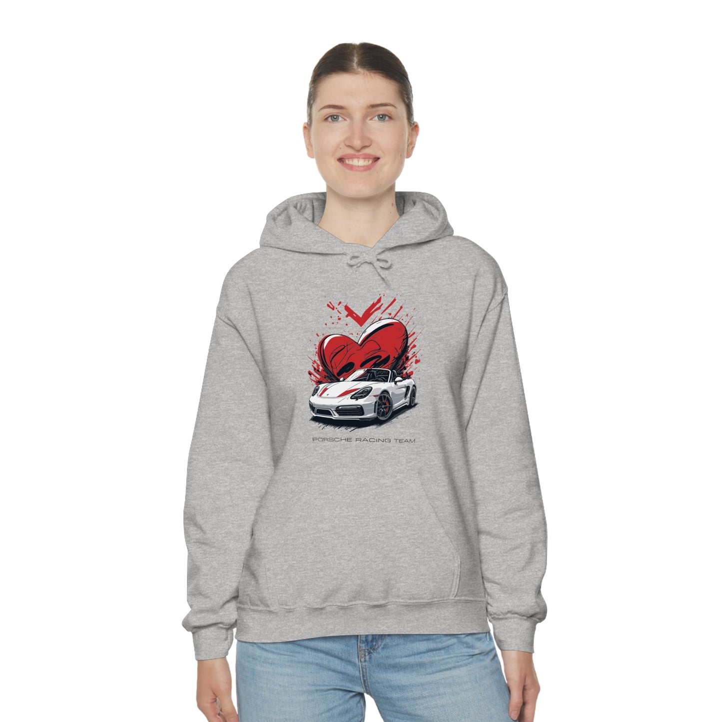 HEART Unisex Heavy Blend™ Hooded Sweatshirt