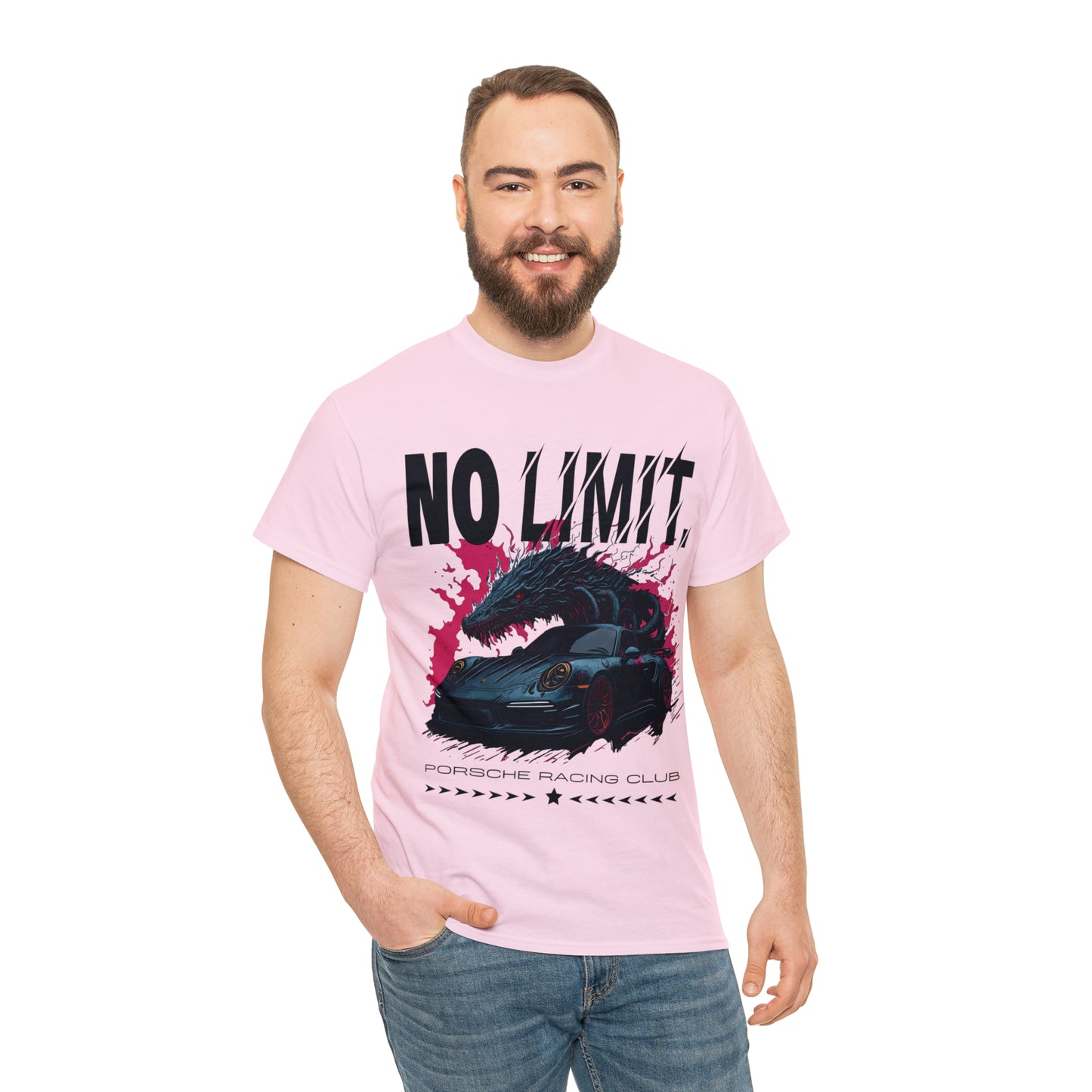 NO LIMIT Unisex Heavy Cotton Tee