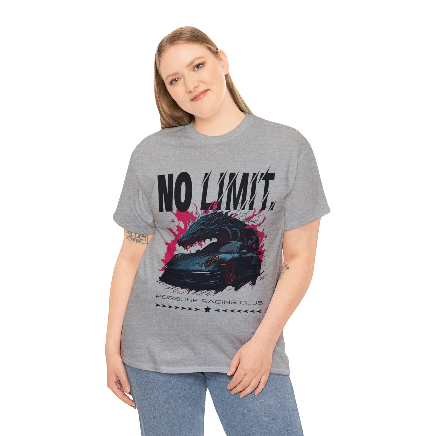 NO LIMIT Unisex Heavy Cotton Tee