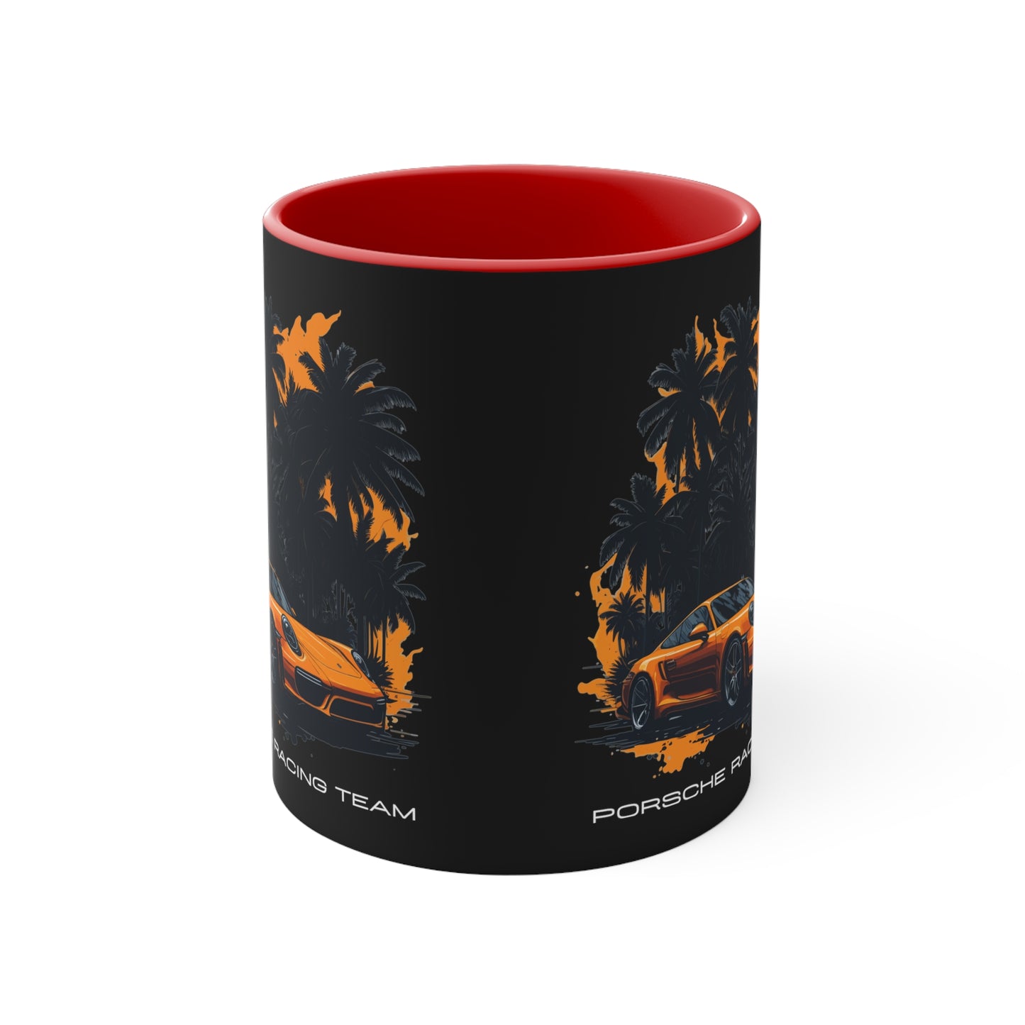 ORANGE PALMS Accent Coffee Mug, 11oz