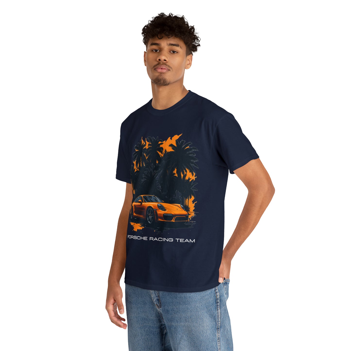 ORANGE PALMS Unisex Heavy Cotton Tee