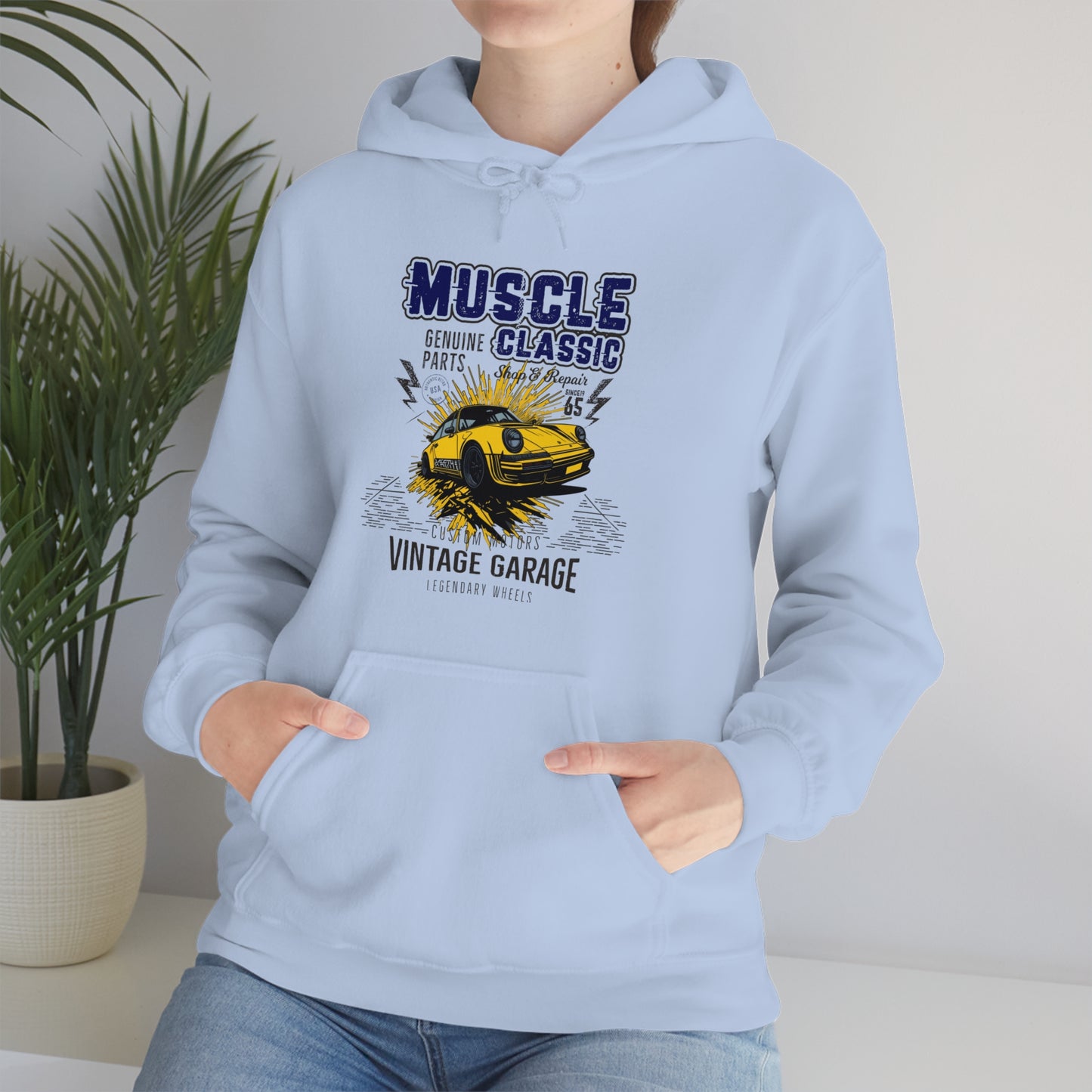 MUSCLE Unisex Heavy Blend™ Hooded Sweatshirt