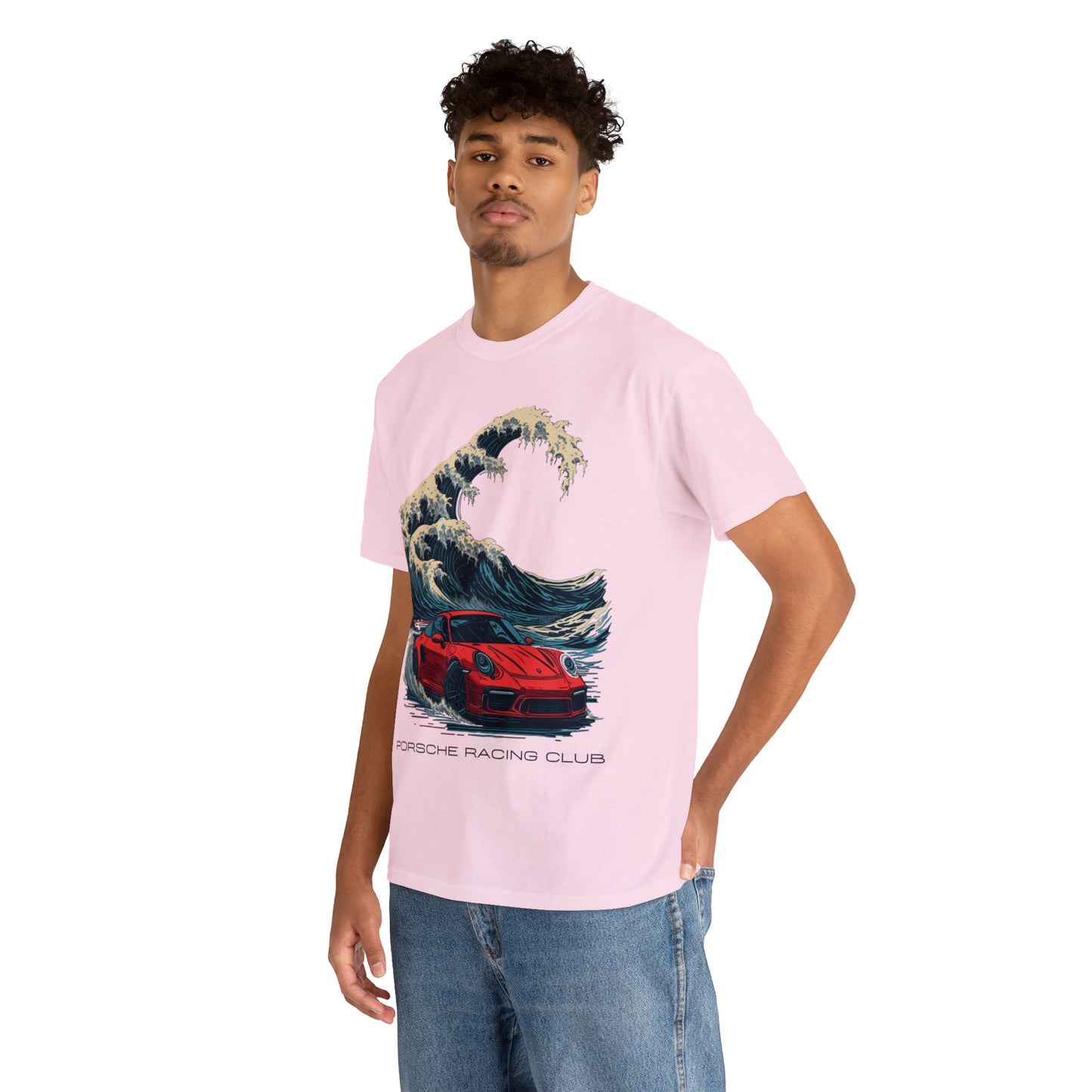 HOKUSAI WAVE Unisex Heavy Cotton Tee