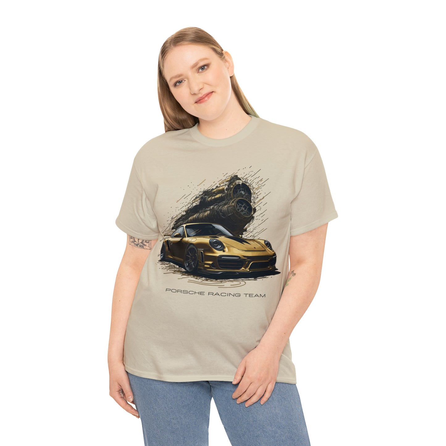 GOLD MACHINE Unisex Heavy Cotton Tee