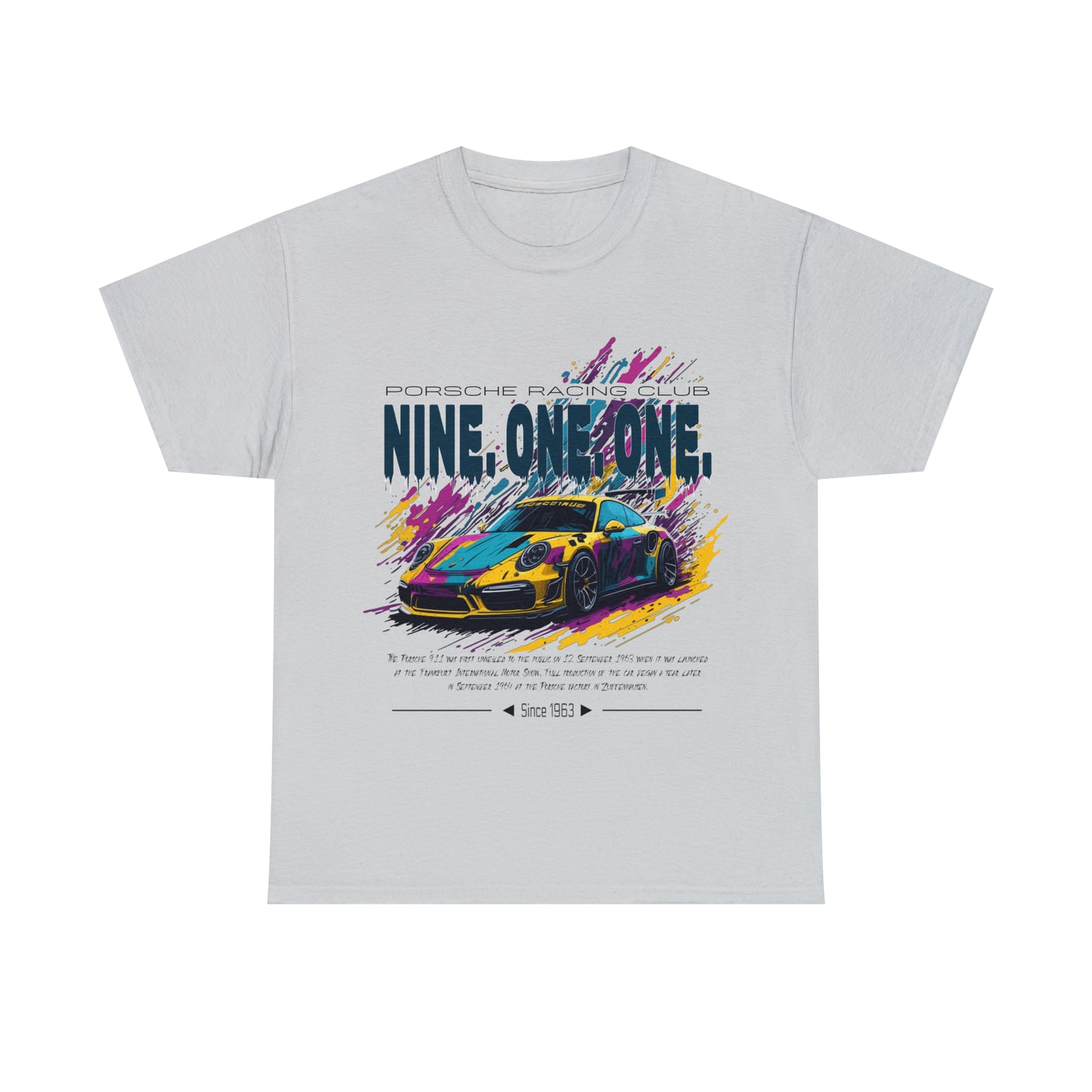 NINE ONE ONE Unisex Heavy Cotton Tee