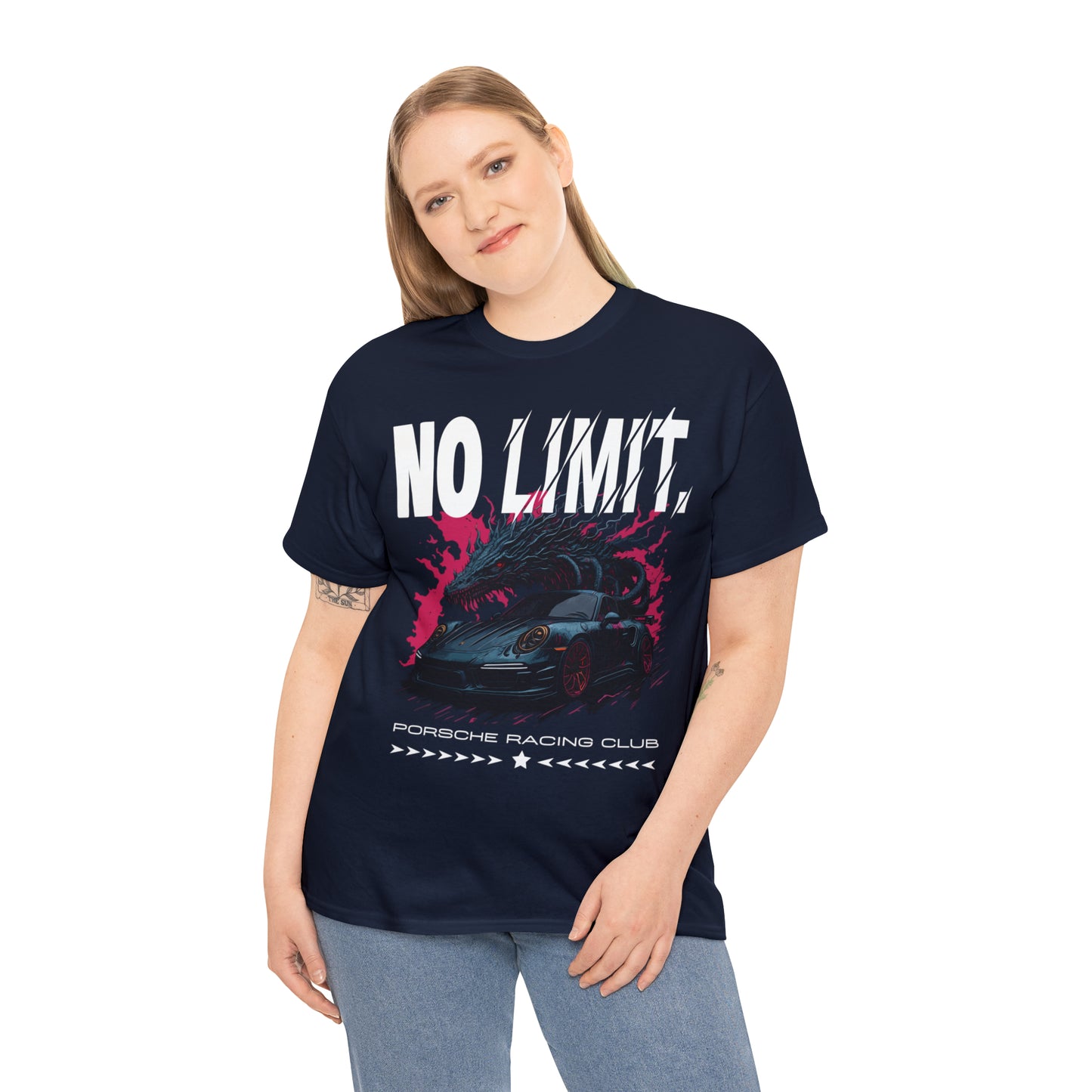 NO LIMIT Unisex Heavy Cotton Tee