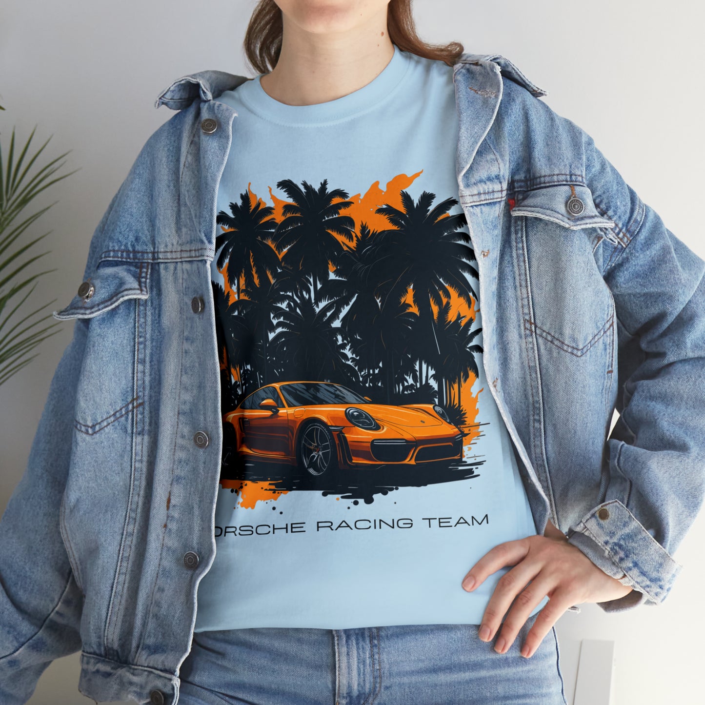 ORANGE PALMS Unisex Heavy Cotton Tee