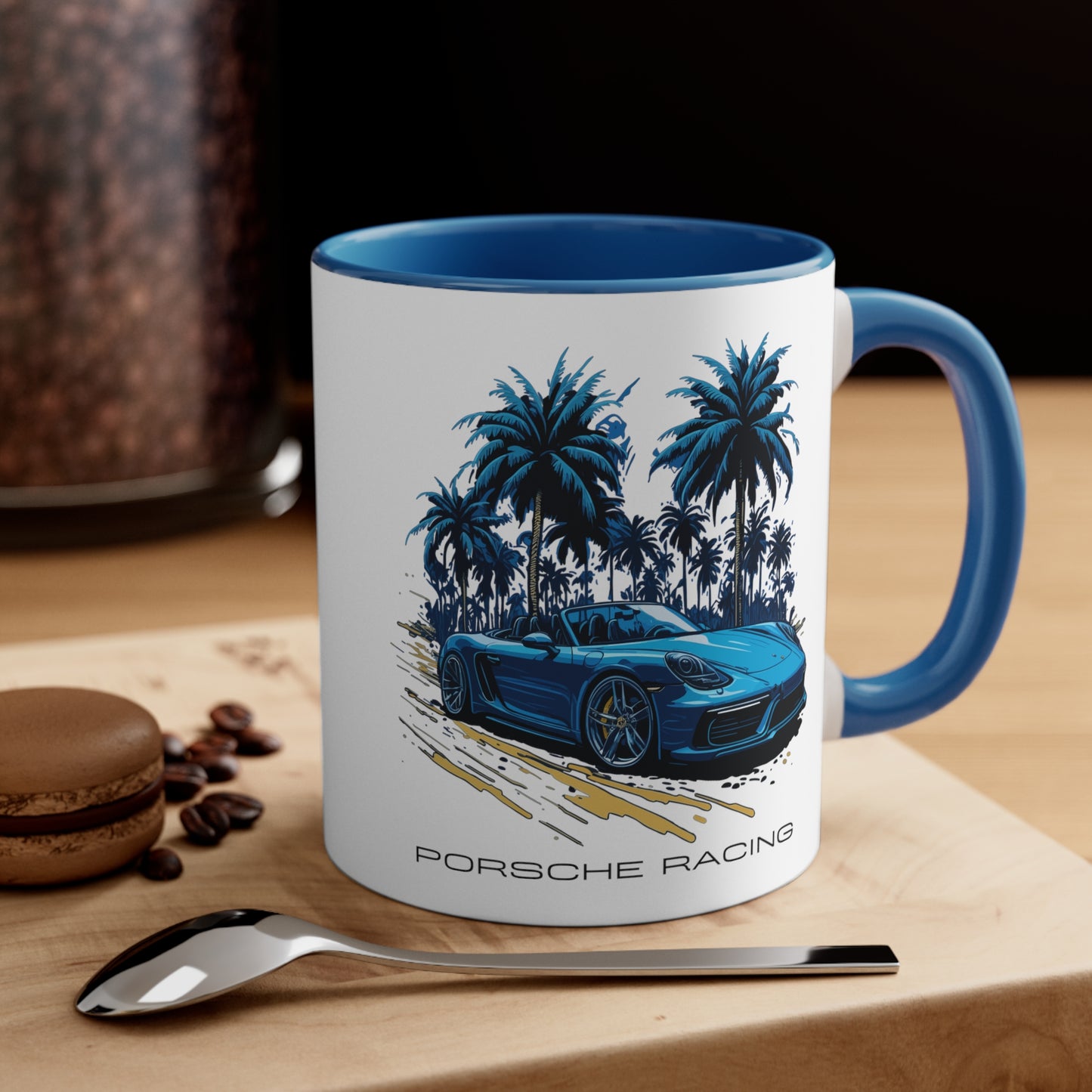 BLUE PALMS Accent Coffee Mug, 11oz