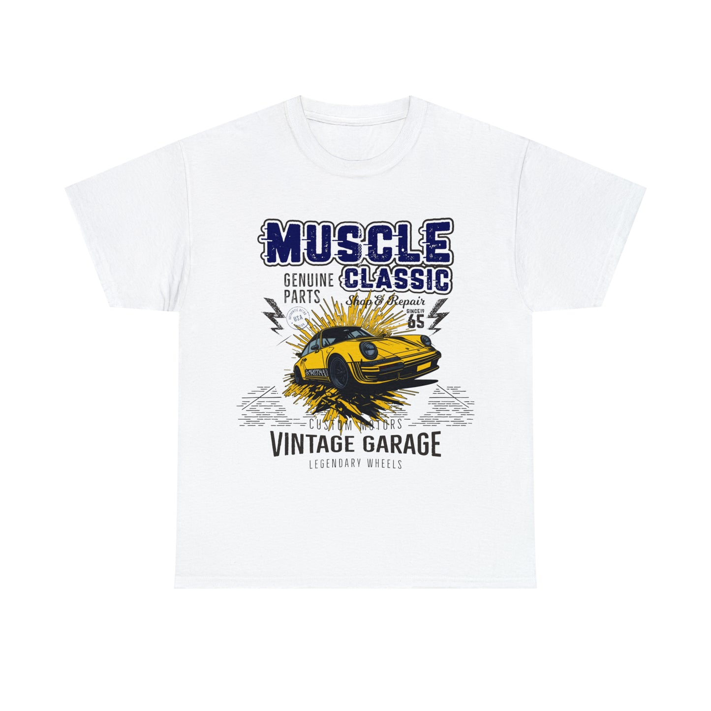 MUSCLE CLASSIC Unisex Heavy Cotton Tee