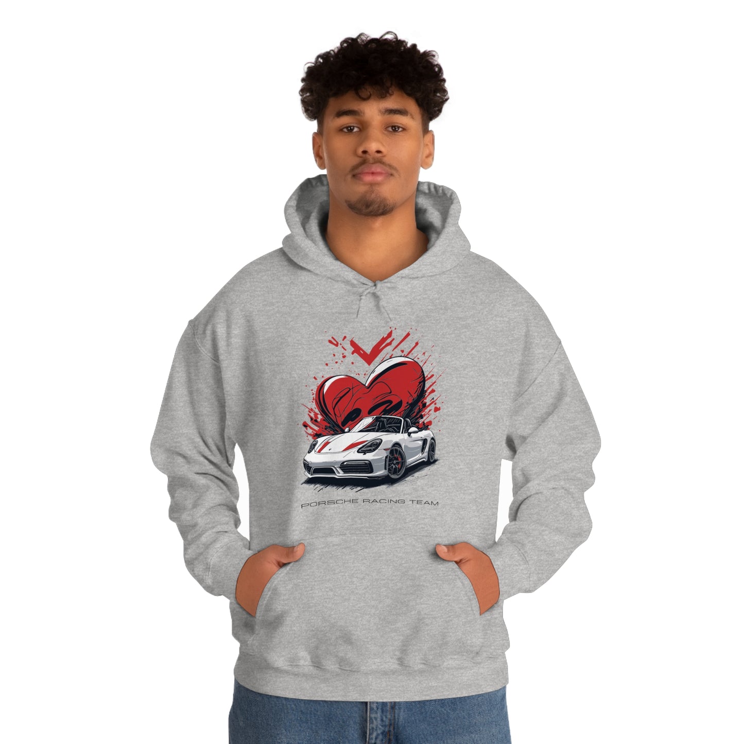 HEART Unisex Heavy Blend™ Hooded Sweatshirt