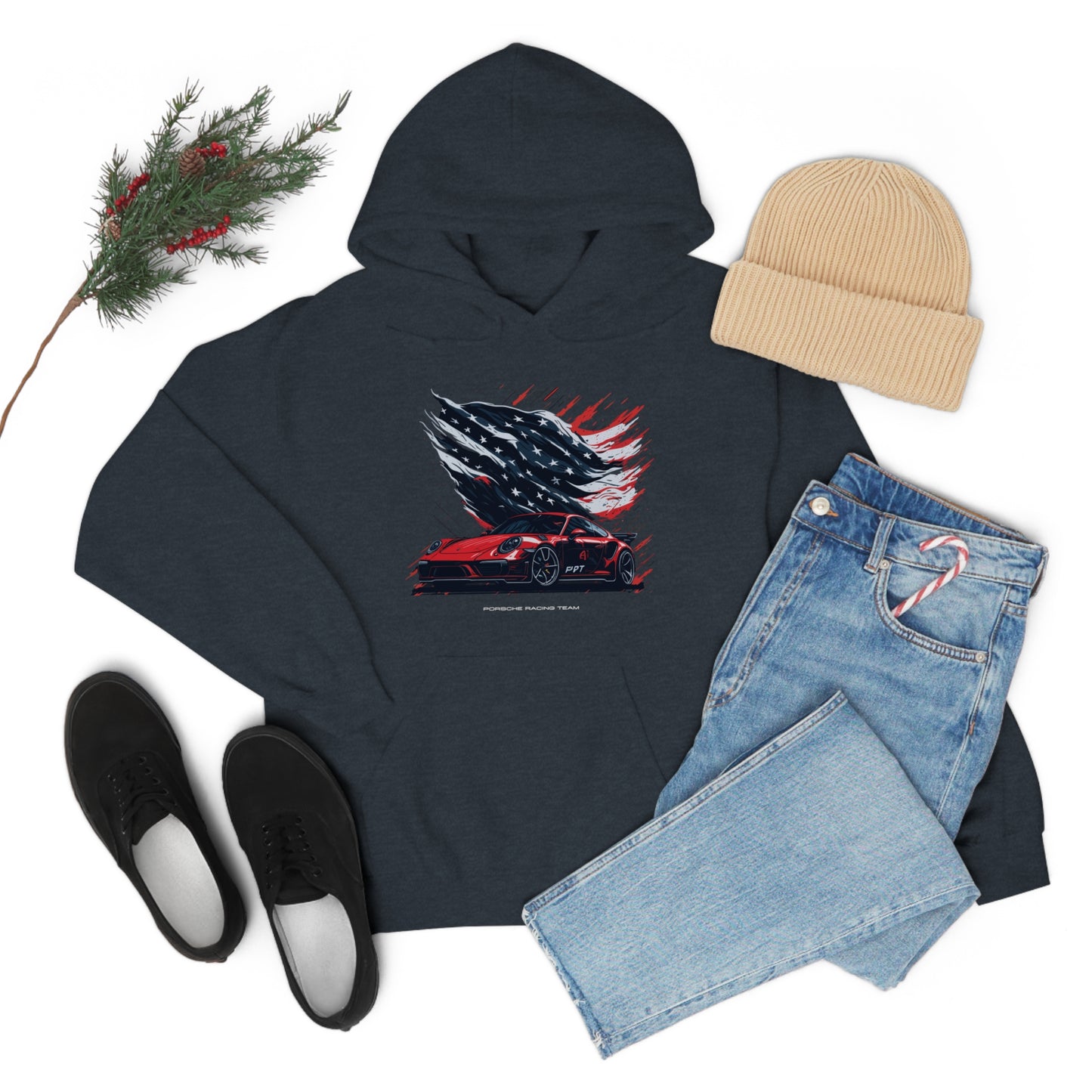 US FLAG Unisex Heavy Blend™ Hooded Sweatshirt