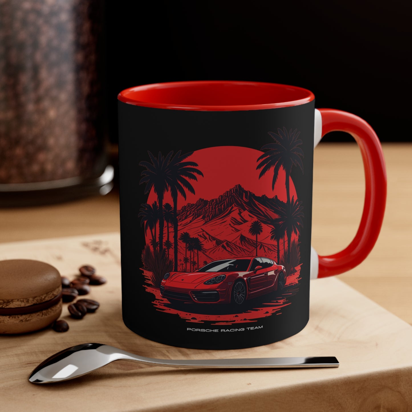 RED PALMS Accent Coffee Mug, 11oz