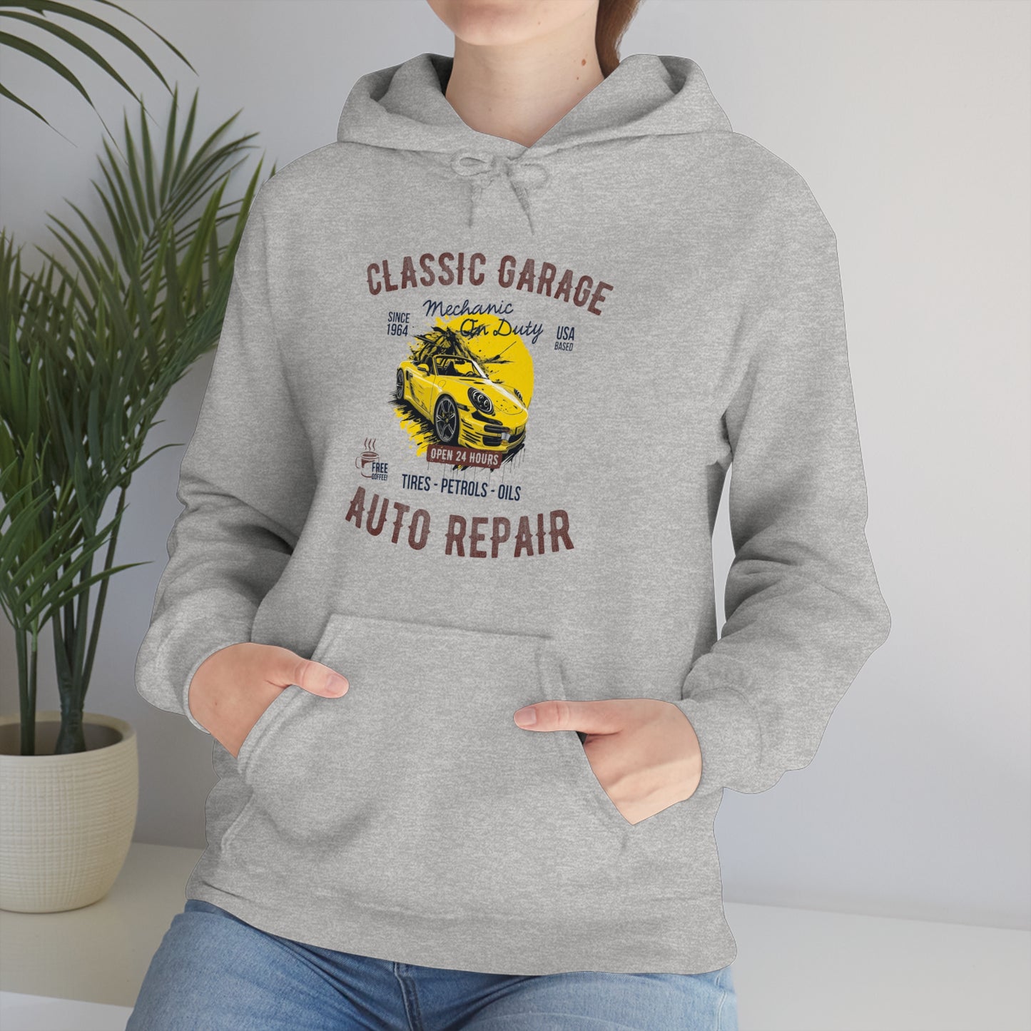 GARAGE Unisex Heavy Blend™ Hooded Sweatshirt