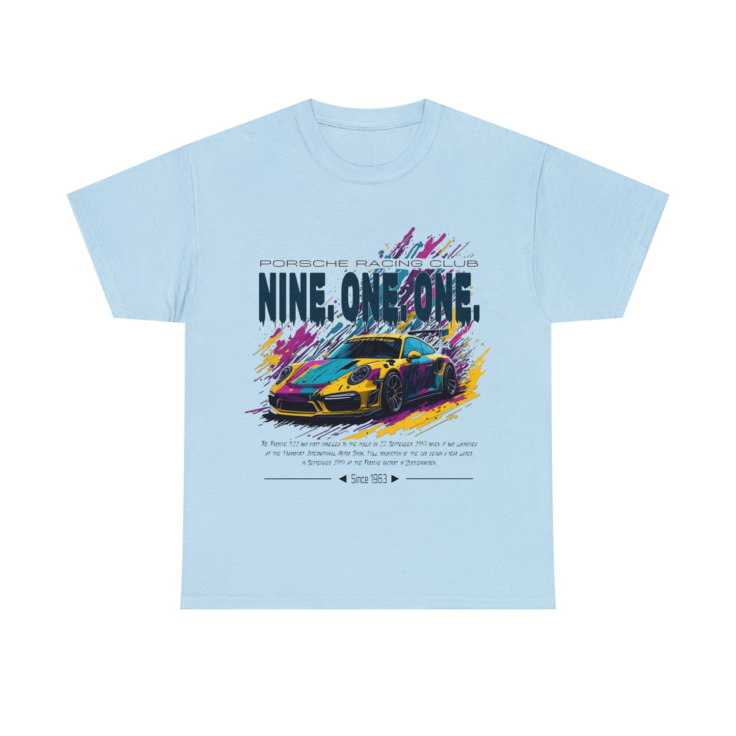 NINE ONE ONE Unisex Heavy Cotton Tee