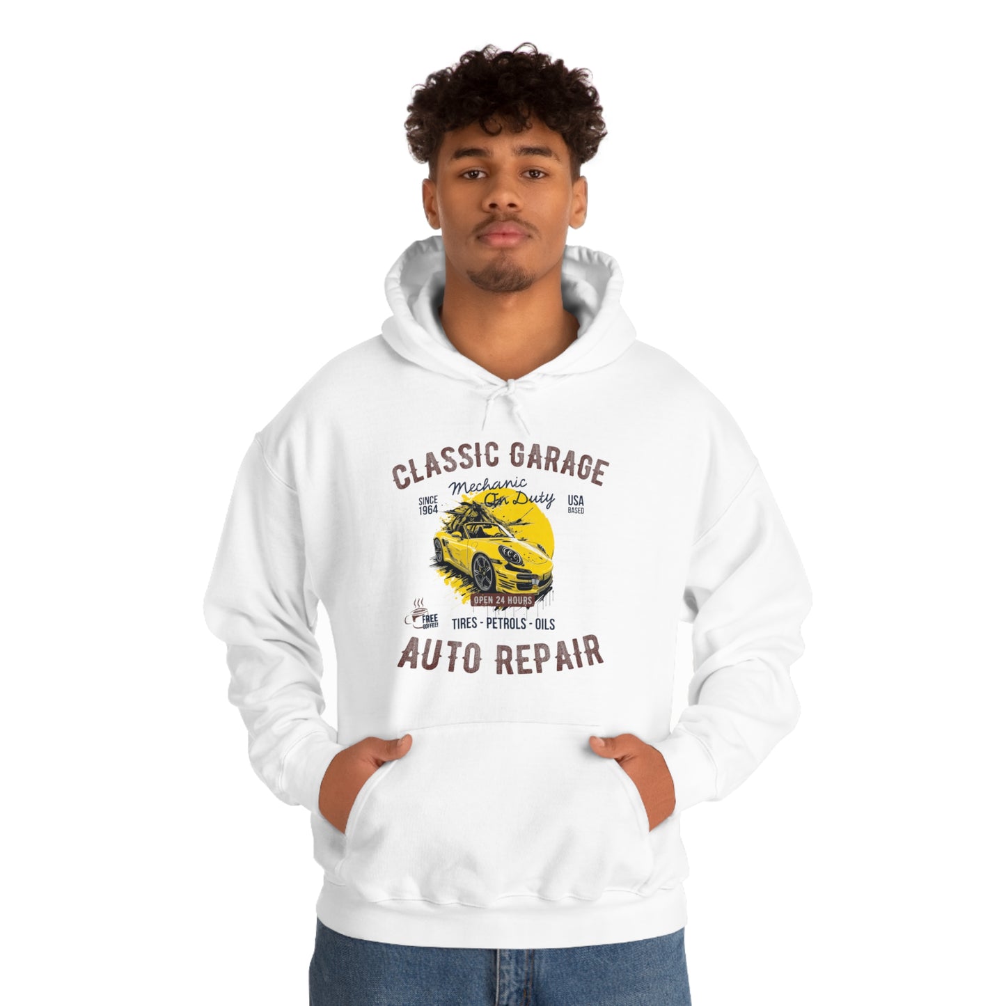 GARAGE Unisex Heavy Blend™ Hooded Sweatshirt