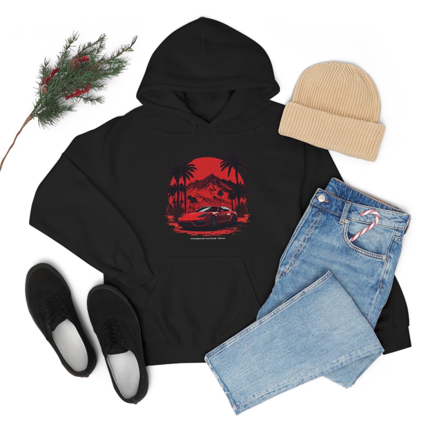 RED PALMS Unisex Heavy Blend™ Hooded Sweatshirt