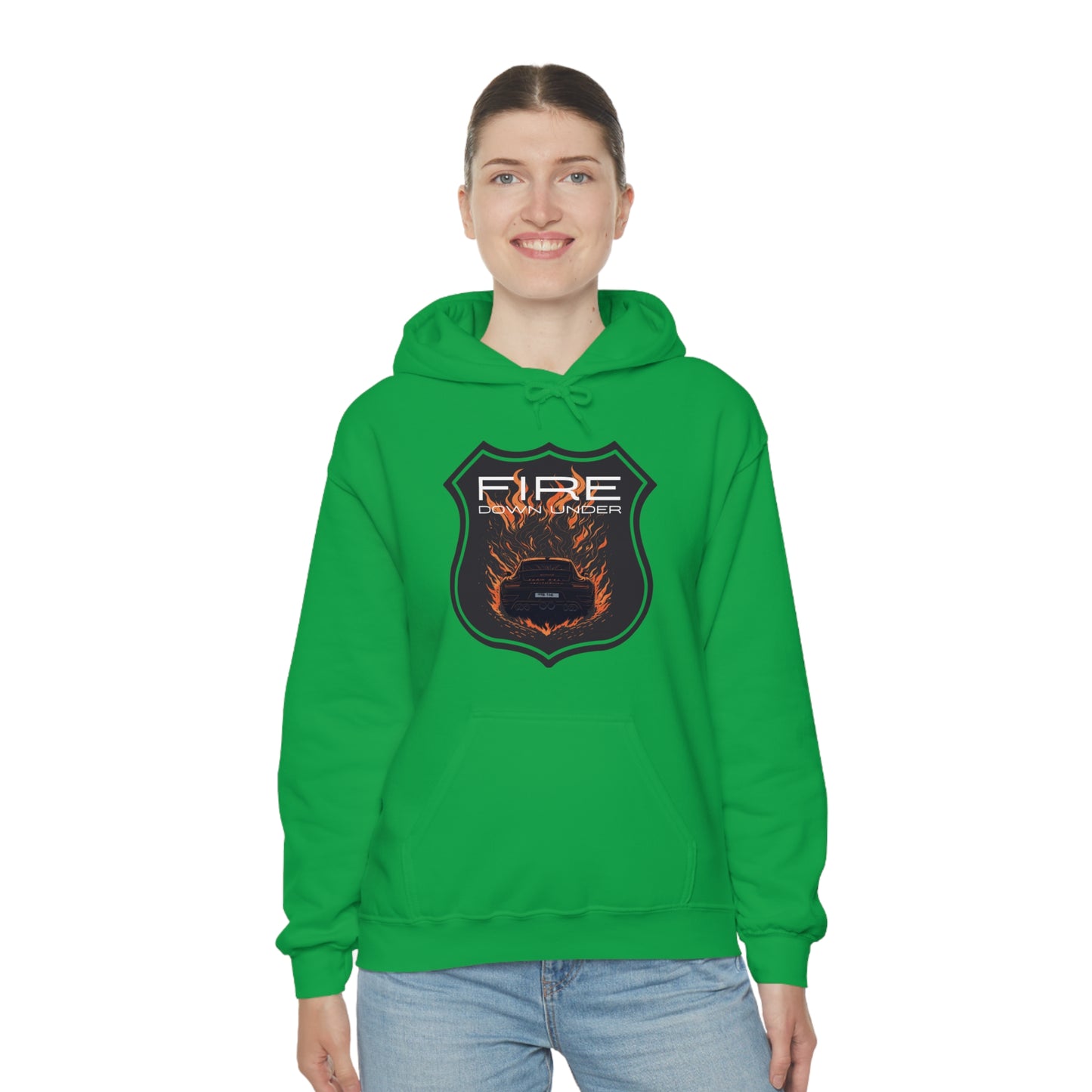 FIRE Unisex Heavy Blend™ Hooded Sweatshirt