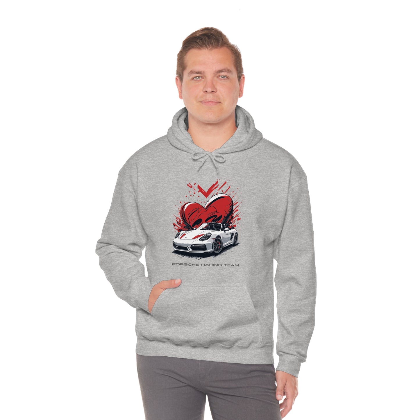 HEART Unisex Heavy Blend™ Hooded Sweatshirt