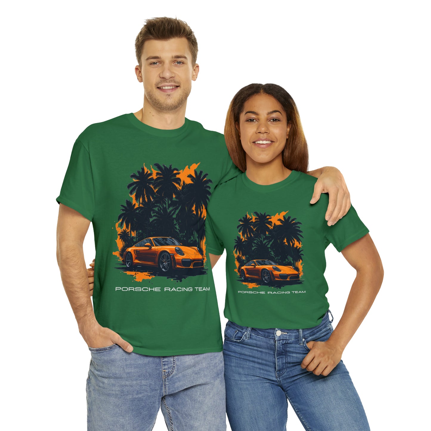 ORANGE PALMS Unisex Heavy Cotton Tee