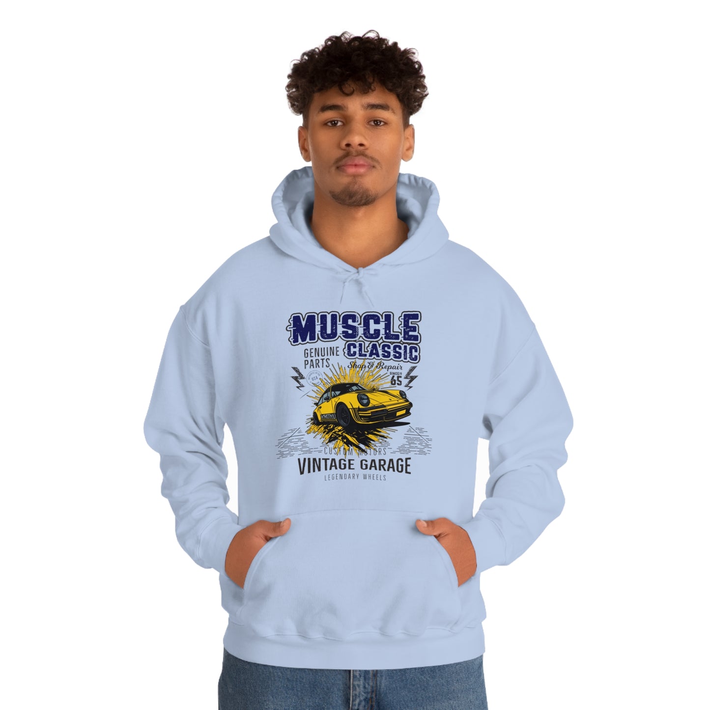 MUSCLE Unisex Heavy Blend™ Hooded Sweatshirt