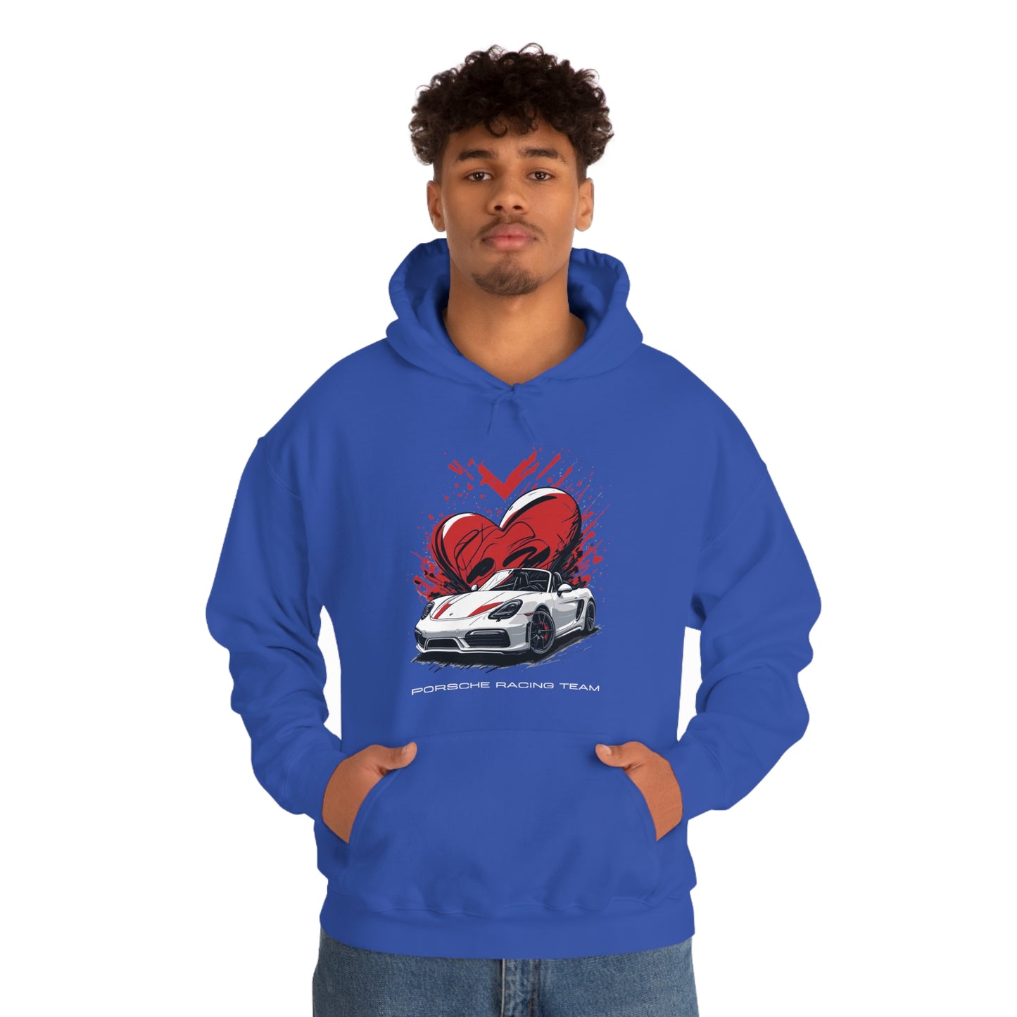 HEART Unisex Heavy Blend™ Hooded Sweatshirt