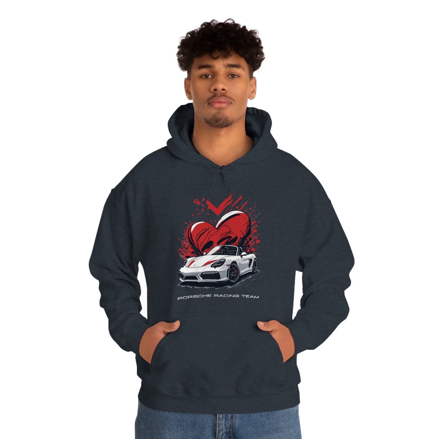 HEART Unisex Heavy Blend™ Hooded Sweatshirt