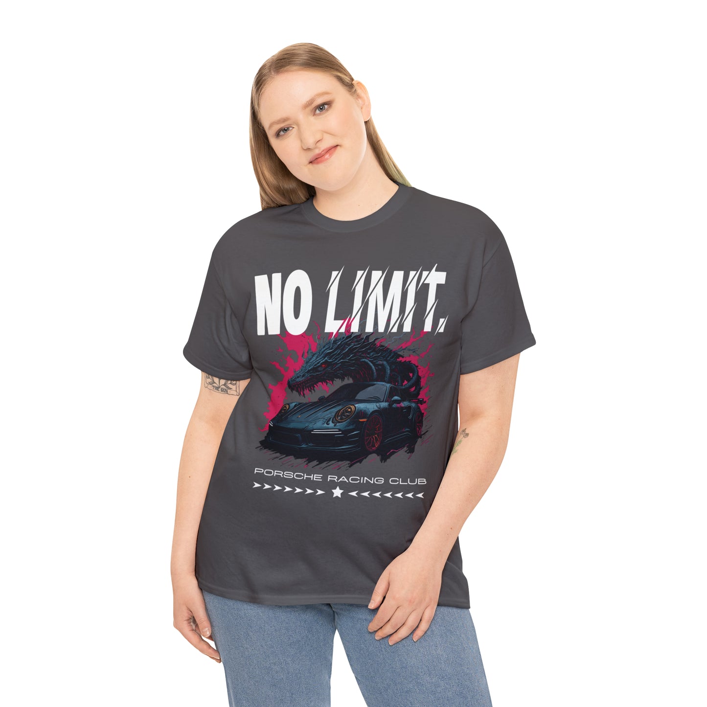 NO LIMIT Unisex Heavy Cotton Tee