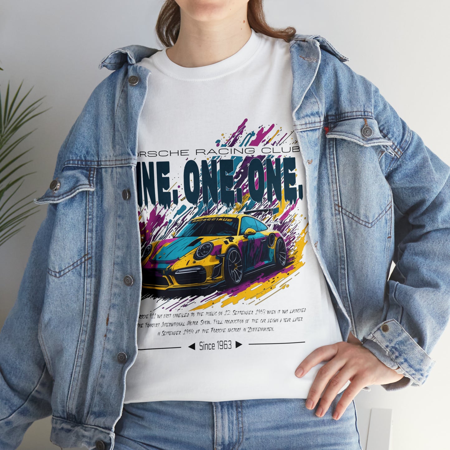 NINE ONE ONE Unisex Heavy Cotton Tee