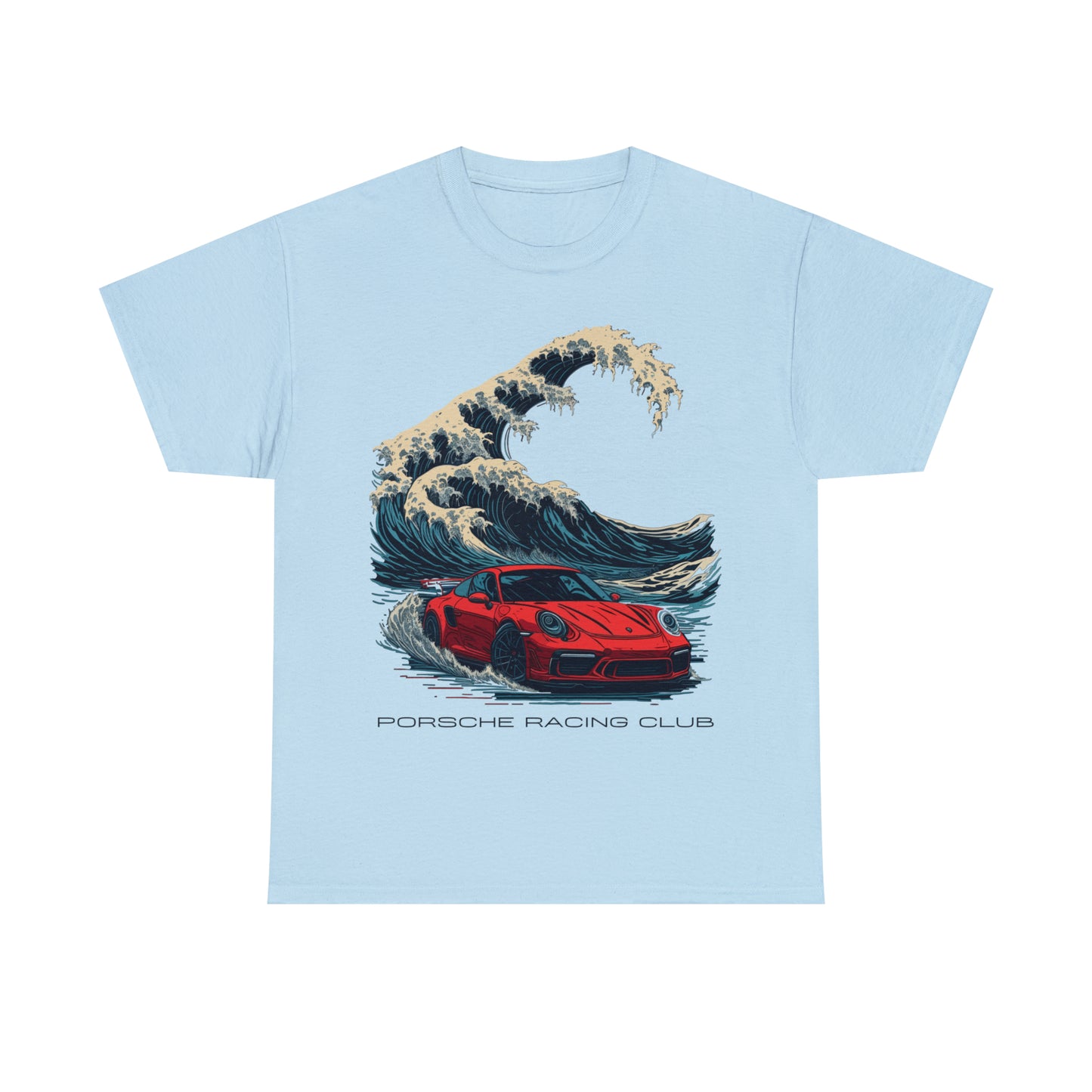 HOKUSAI WAVE Unisex Heavy Cotton Tee