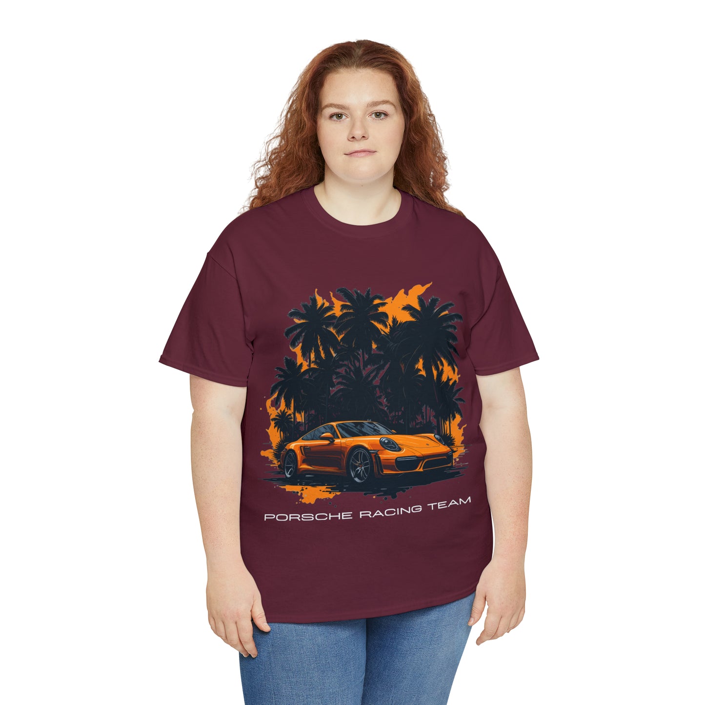 ORANGE PALMS Unisex Heavy Cotton Tee