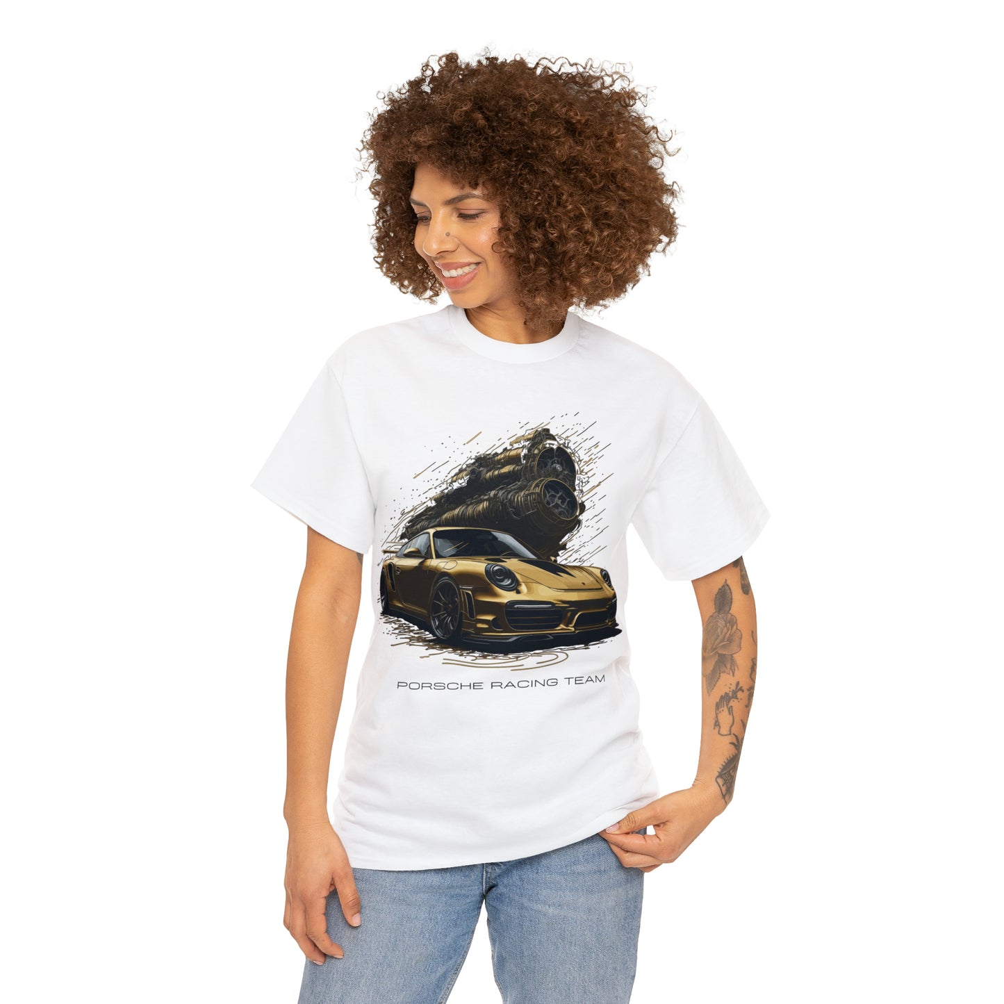 GOLD MACHINE Unisex Heavy Cotton Tee