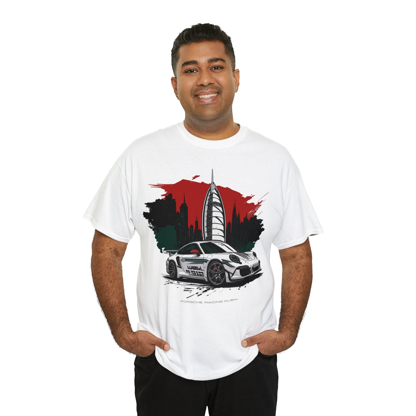 PR DUBAI Unisex Heavy Cotton Tee