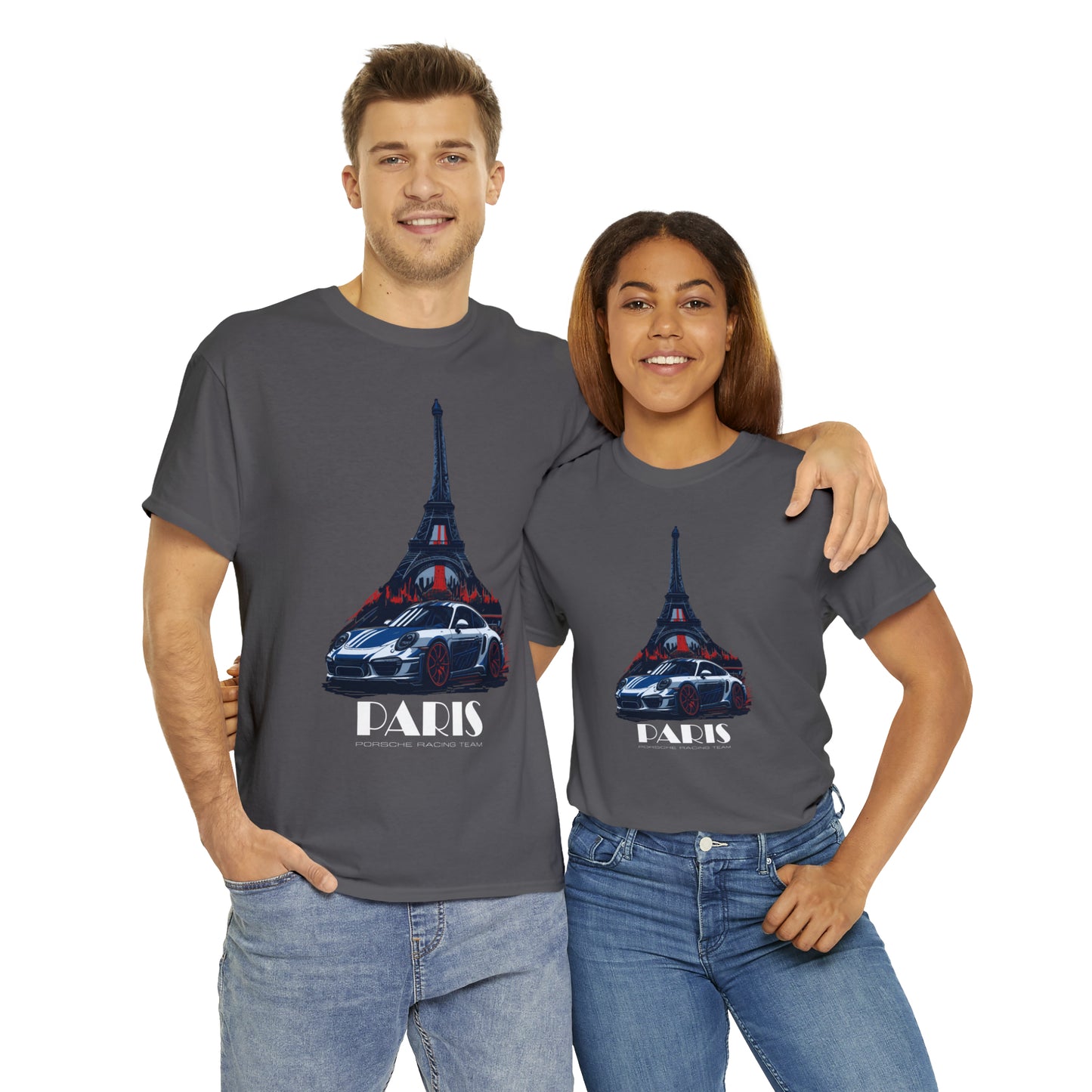 PARIS Unisex Heavy Cotton Tee