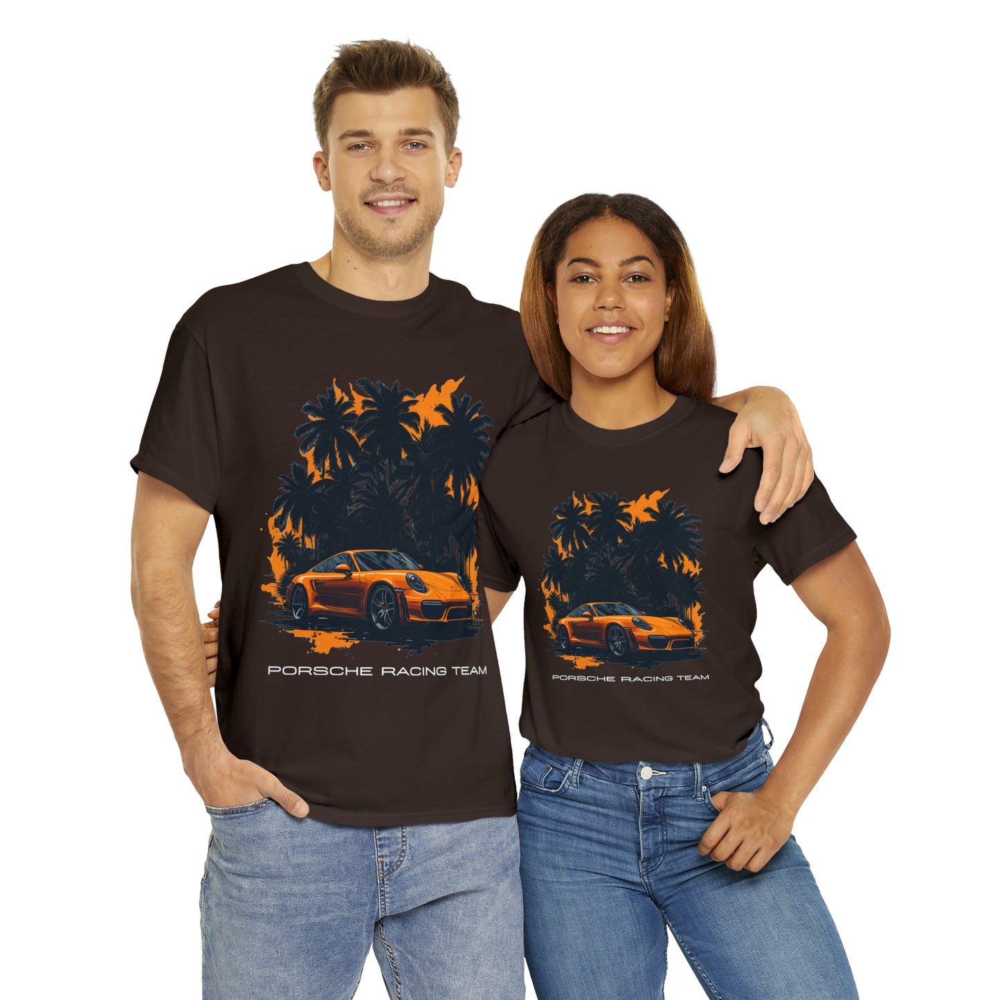 ORANGE PALMS Unisex Heavy Cotton Tee